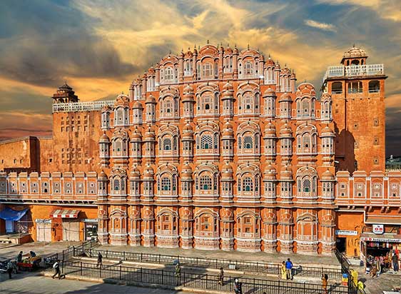Exploring the Architecture of Hawa Mahal